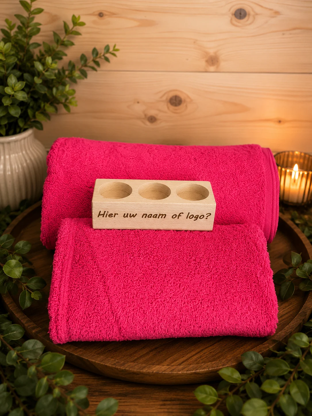 Handdoek pakket 3 – Lekker roze