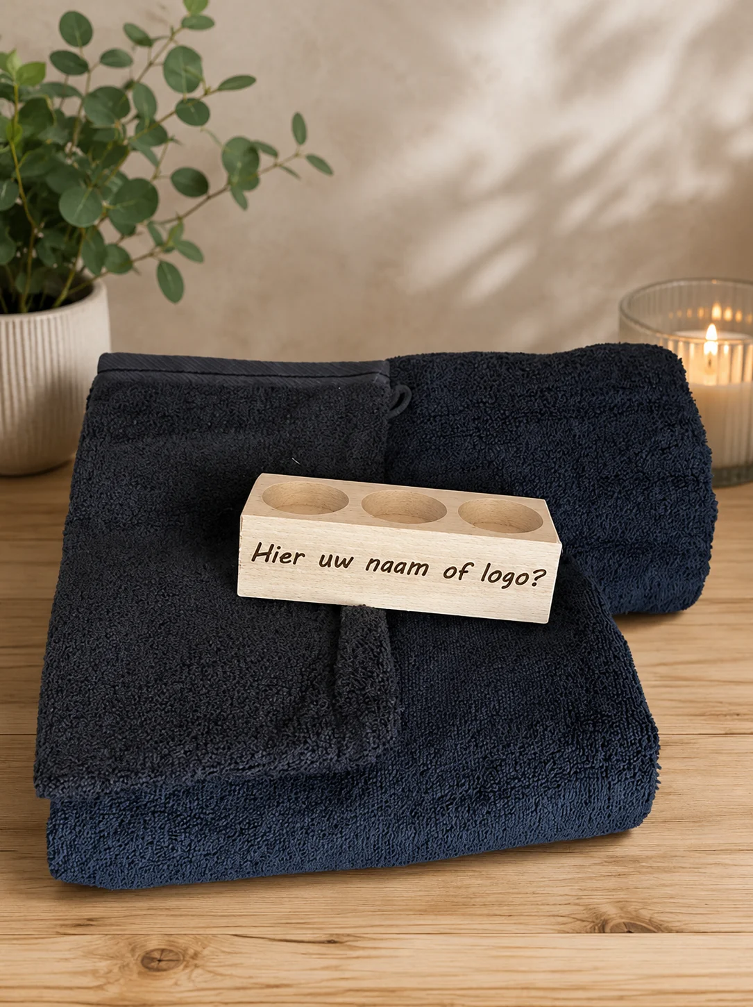 Handdoek pakket luxe – Donker blauw