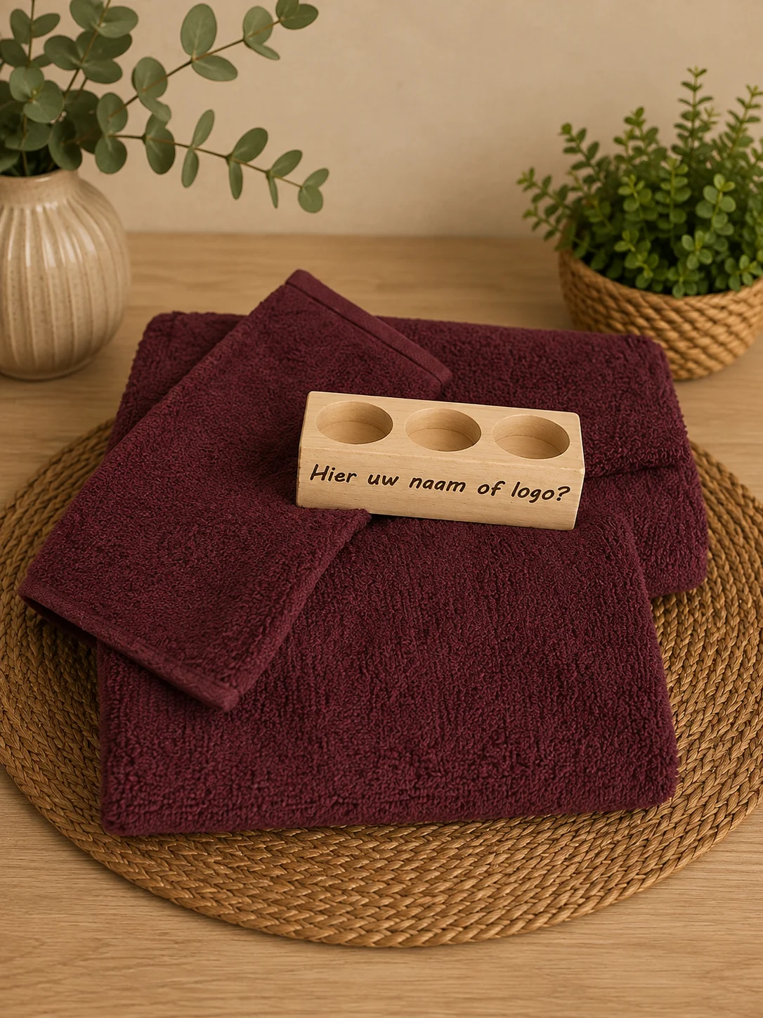 Handdoek pakket luxe – Paars