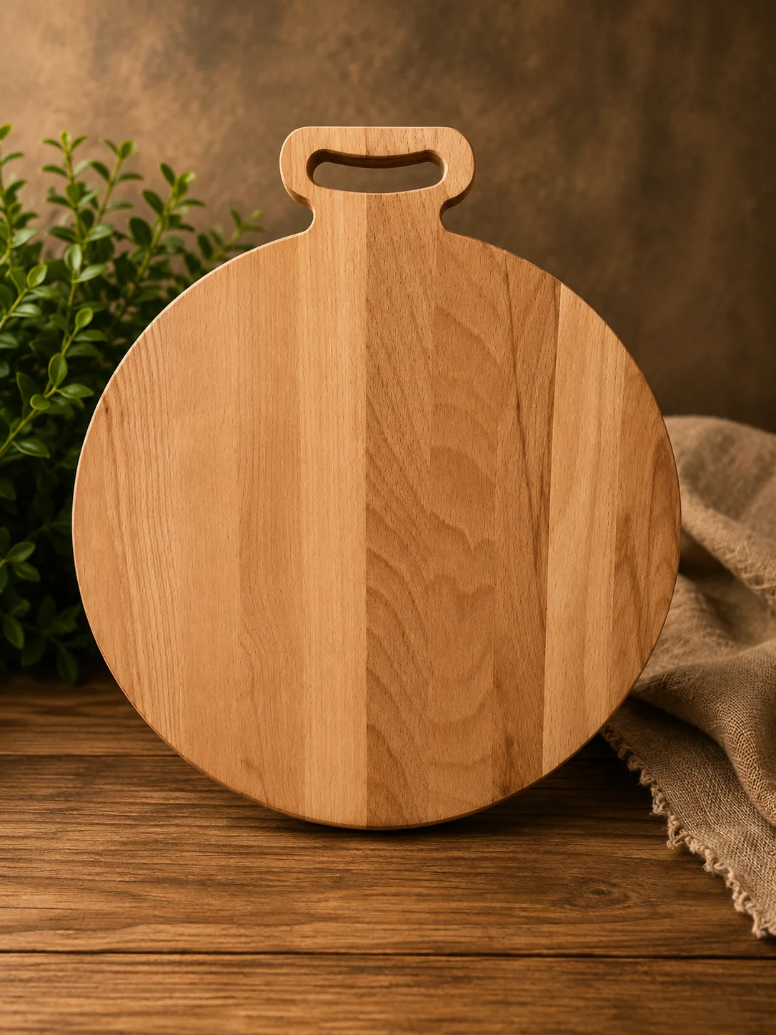 Ronde grote borrelplank